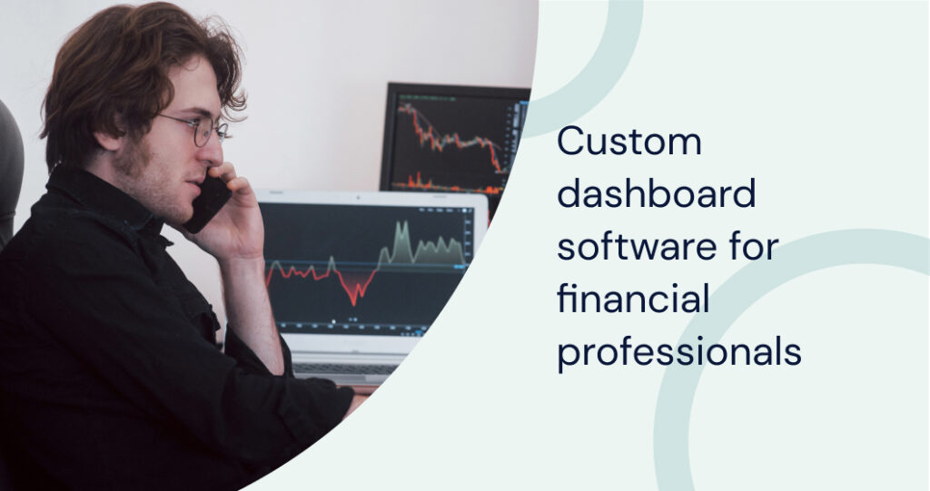 Streamline insights with custom dashboard software for financial professionals, offering AI, predictive analytics, and real-time updates.